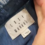 Lost + Wander textured ruffled front tie Victorian style blouse size S Photo 9