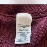 Free People  Off-Shoulder Deep Red Sweater Photo 2