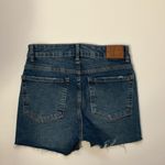 Bershka  women’s cut off denim shorts Photo 8