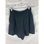 MNG Suit Collection High Waist Flow Shorts Black Size 2 Photo 2