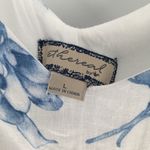 Paper Crane blue&white water colored floral dress Photo 4