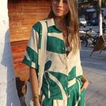 Pepita Perez Shirt – Island Set Green Size M Photo 1
