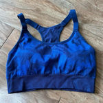 Blue Camouflage Sports Bra Size M Photo 0