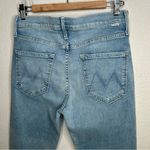 Mother Mid Rise Dazzler Ankle Fray jeans Reading By The Pool 30 Blue Photo 10