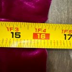 Belle Poque Magenta Velvet Halter Dress w/ Adjustable Button Straps | XL Purple Photo 14