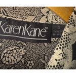 Karen Kane Vintage Whimsical Floral Button Up Shirt Women's 4 Oversized ~Flaw Photo 5