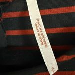 Free People ‎ Stretch Striped Drop Waist Mini Dress Sleeveless Pockets Photo 5