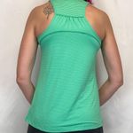 Kirkland Signature Womens Green Striped Racerback Athletic Tank Top M Med Medium Photo 1