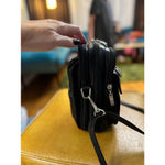 Alpine Design  Black Leather Crossbody Bag Photo 1