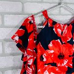 Trina Turk NWT Poppy Print Cold Shoulder Shift Dress Size XS Photo 4