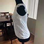 Maison Jules Womens Flutter Knit Blouse sz XXS Photo 2