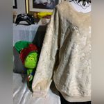 Wound Up Cream Holiday Fleece Top Photo 3