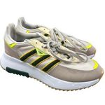 Adidas  - Retropy F2 Sneakers in Beige Green & Yellow Photo 0