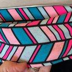 Black Yoga Pants Skinny Leg Colorful Foldover Waistband Size undefined Photo 6