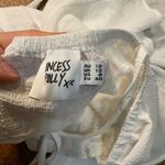 Princess Polly Tie Triangle Blouse Size 8 White Baby Doll Flowy Tank Flutter Photo 5