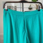 Lulus NWOT Postcards From Me Turquoise Green Wide Leg Pants M Photo 7