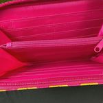 Vera Bradley Accordion Wallet Ziggy Zags - Pink and Orange Photo 6