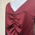 A New Day size L Ruched Slim Fit Bodysuit Photo 4