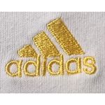 Adidas Womens Size S 3 Stripes Jersey Top White Long Sleeves Baseball Tee Photo 1