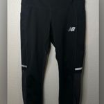 New Balance Black Workout Capri Leggings Photo 0