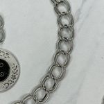 Silver Tone K Initial Chain Link Belt Y2K Festival XS/Small (XS/S) ✨ Photo 6