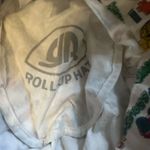 Vintage YR Roll Up Smokey the Bear Bucket Hat White Photo 5