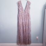 Baltic Born  Arlene Dusty Lilac And Rose Shimmer Gown Photo 8