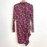 Veronica Beard Colorful Louella Floral Stretch Silk-Satin Minidress Women’s 4 Photo 1