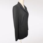 Classiques Entier Y2K  Black Wool Blend Blazer Womens Size 6 Photo 5