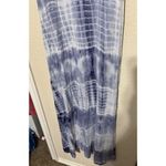 YA Los Angeles  Maxi Dress Long Blue Tie Dye Spaghetti Strap Womens Small NWT Photo 2