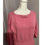 Knitted & Knotted Light Pink Knit Half Sleeve Blouse XS Photo 1
