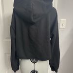 Forever 21 🖤Byee-Byee Graphic Cropped  Hoodie, Medium Photo 2