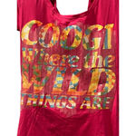 COOGI  Vintage Y2K Sequins Short Sleeve Cotton Embroidered Shirt Size Medium Pink Photo 1