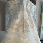 David's Bridal  Wedding Dress Lace Photo 3