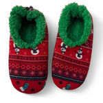 Snoozie Slippers Christmas Red Photo 0