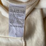 Style & Denim women's large cream color layered look crew neck sweatshirt Photo 9