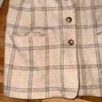 Lands' End  Women's Wool Plaid Blazer Jacket Size 12‎ Regular Career vintage fall Photo 1