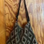 Lexi Winn Tapestry n Velvet Hobo Bag Red Photo 9