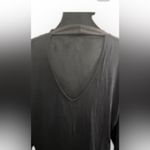 Tribal Jeans Black Cut Out Top Size Large Photo 3