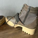 Steve Madden  Olive Green Platform Grady Booties Size 9.5 Photo 4