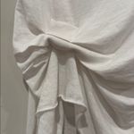 ALL SAINTS pleated duma white sleeveless t shirt. Photo 8