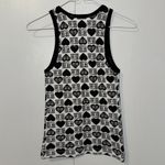 Harajuku Lovers by Gwen Stefani Ringer Tank Top Black & White Hearts S Small Y2K Photo 5
