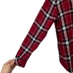 Rails  Size Small Women’s Hunter Crimson Red Plaid Button Down Flannel Shirt Photo 4