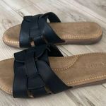 Cliffs by White Mountain Black Slide Sandal Size 8 Photo 0