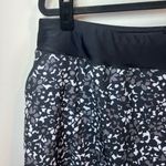Lands End Women's Skirt Short Black Gray Floral Quick Dry Swim Outdoor Size 18W Photo 1