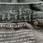 American Eagle Black High Waisted Mom Jeans Size 8 Long Photo 8