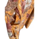 Anthropologie Moulinette Soeus Cara Silk Cold Shoulder Midi Dress Orange 6 Photo 10