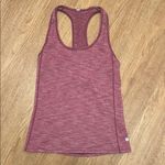Lululemon  Small Hotwave Tank Heathered Rosewood Burgundy Lightweight Top Photo 1