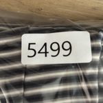 Hope & Harlow Pants Womens 6 Black Gray White Striped Coastal Casual Office Photo 9