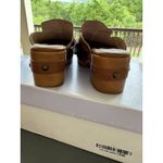 Eric Michael ‎ Delphi Cognac Size 36 US 5.5-6 Penny Loafer Mule Photo 6